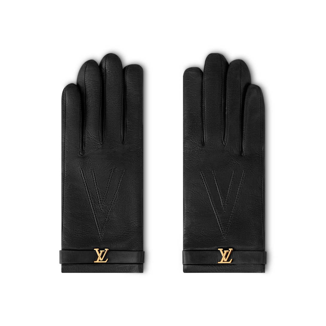 LOUIS VUITTONルイヴィトン ゴン・ヘルシンキ　M72679 手袋 LOUIS VUITTON - ルイヴィトン M72679 LVロゴ ゴン・ヘルシンキ